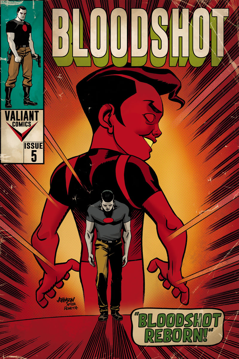 Variant cover by Dave Johnson